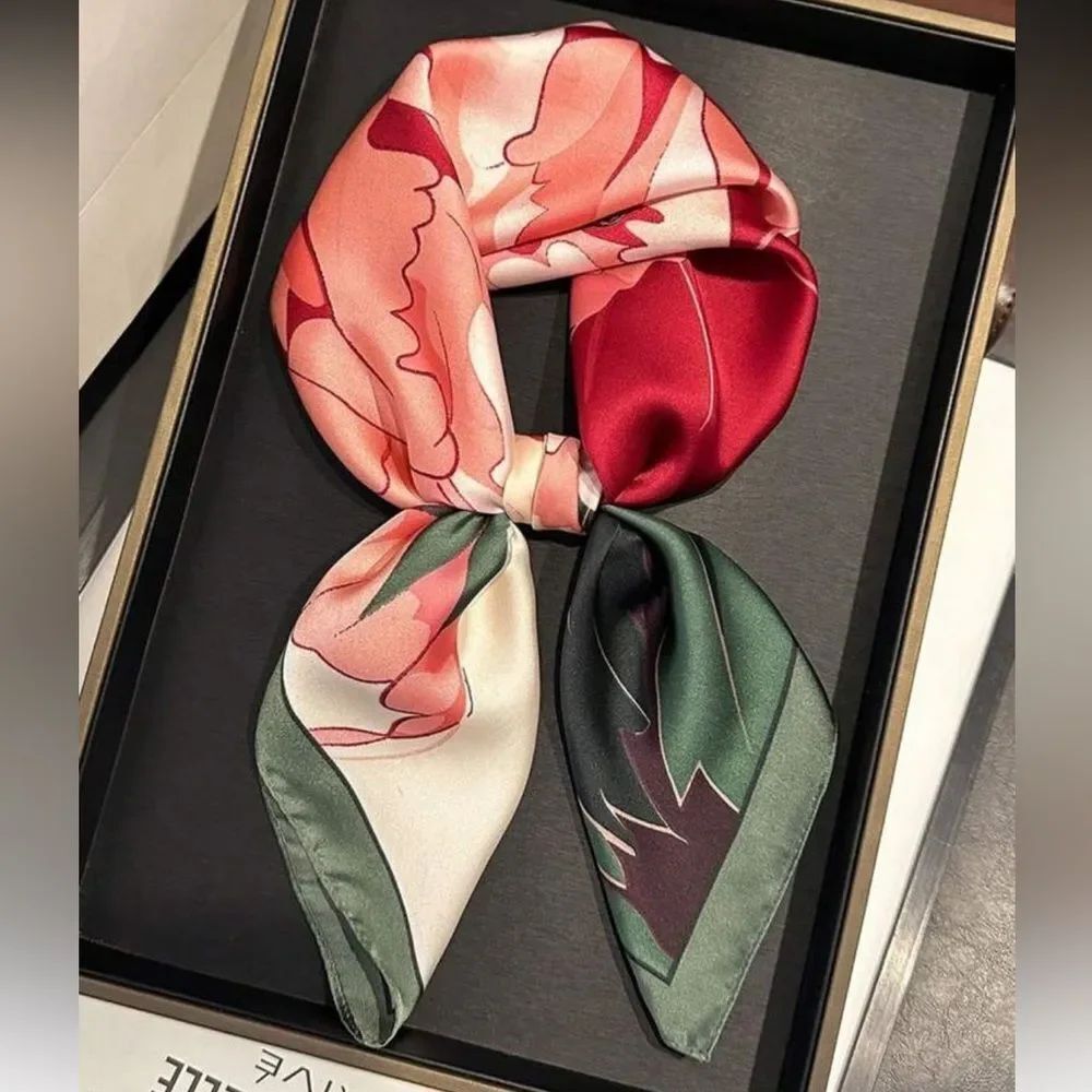 Floral Print Scarf N1454